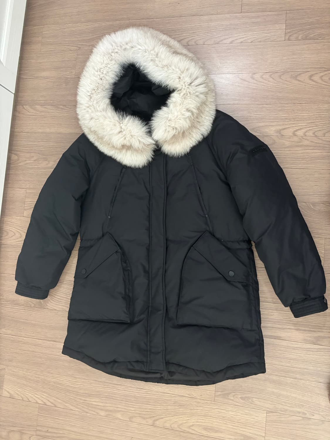 상태 좋아요. 에고이스트 사가퍼 야상형 중기장 구스다운패딩 55 상품이미지4