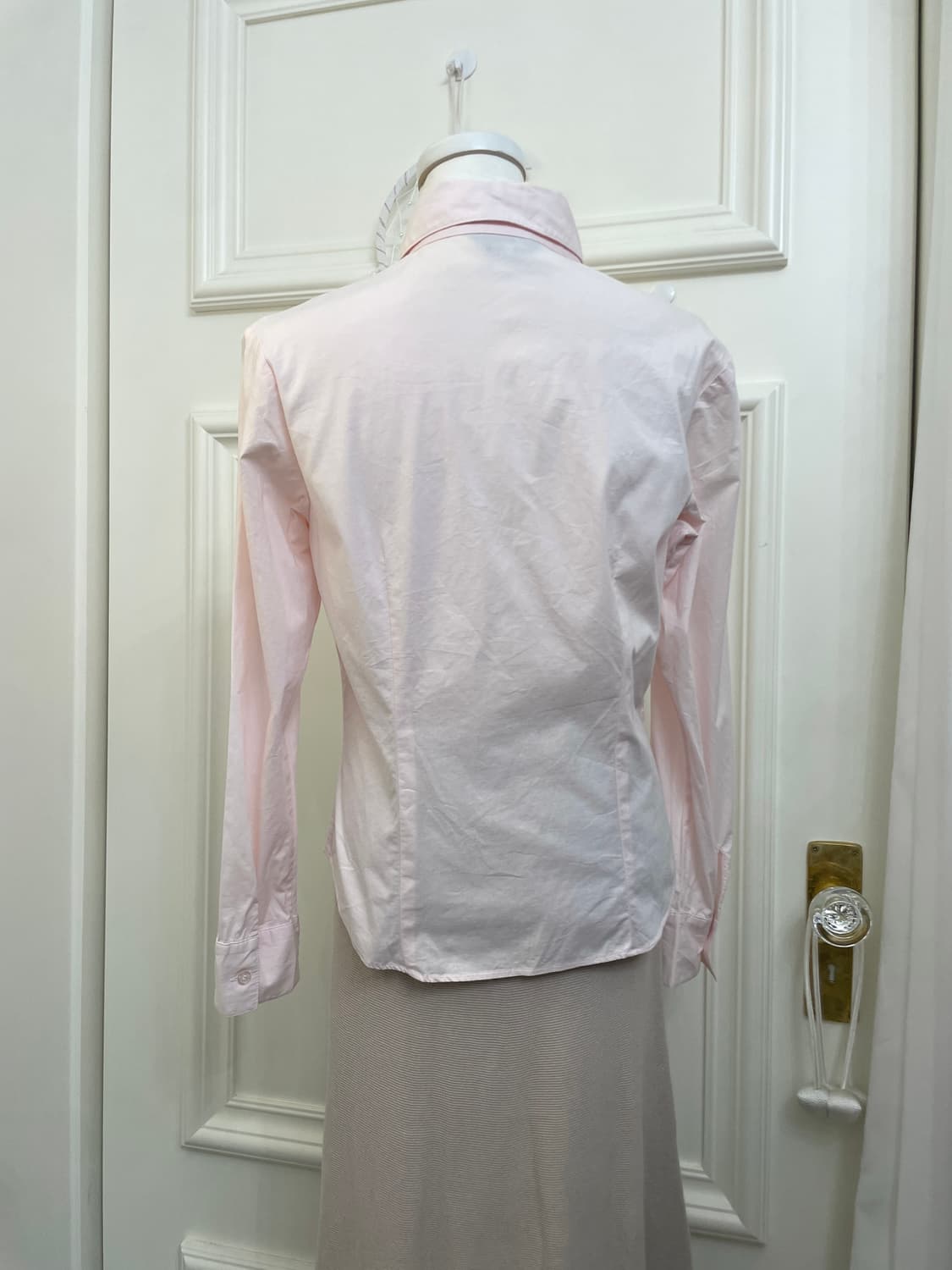 wine basic cardigan&coral pink basic shi 상품이미지10