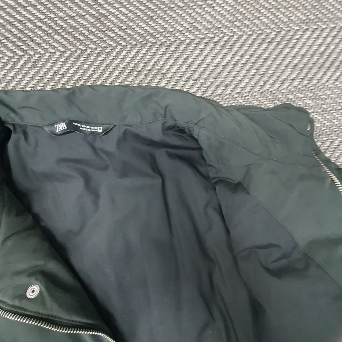 자라 하이테크 봄버점퍼 남자105 상품이미지8