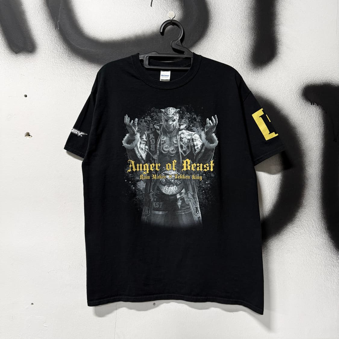 Gildan x Tekken 길단 x 철권 킹 빅 프린팅 반팔 티셔츠 상품이미지1