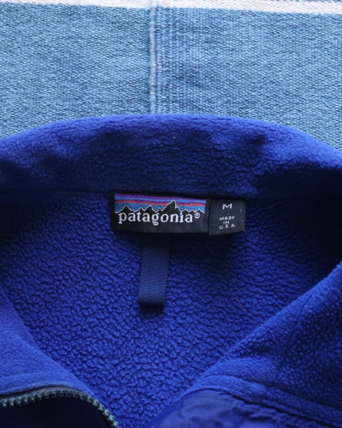 파타고니아 90s 쉘드 신칠라 자켓 네이비M 상품이미지2