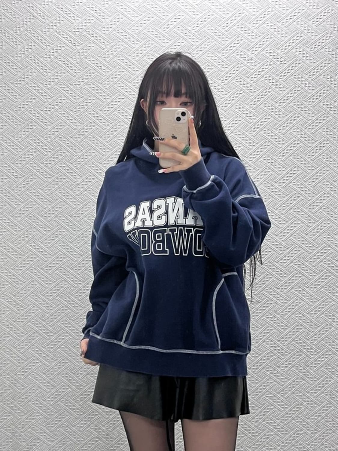 LEE 리 빈티지 스티치 컨트리 캔자스 타이포 후드티 L C10514 상품이미지1