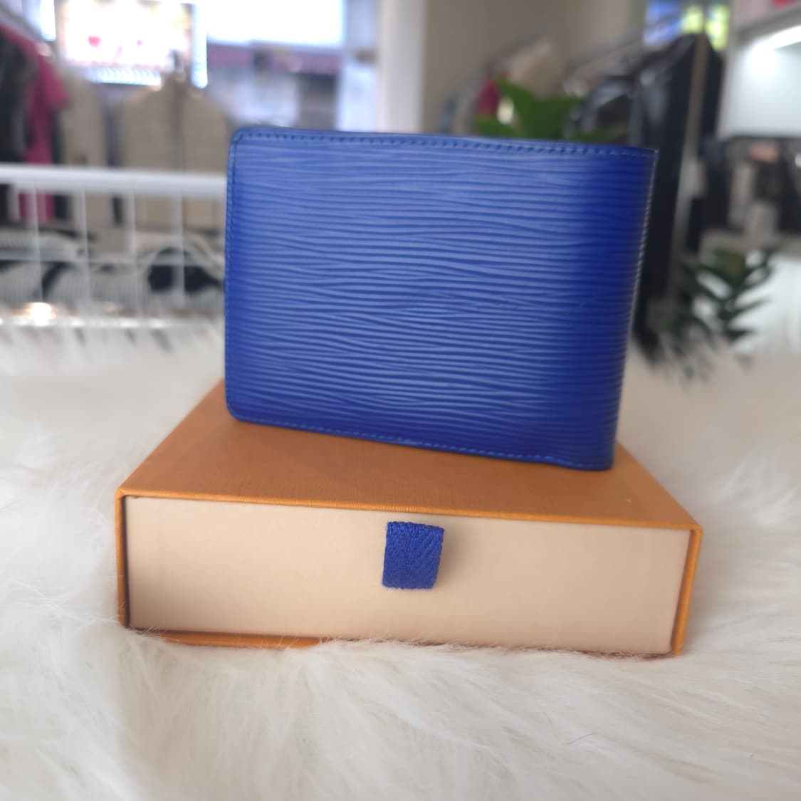 [정품] 루이비통 에삐 멀티플 월릿 블루 투톤 / M60662 상품이미지3