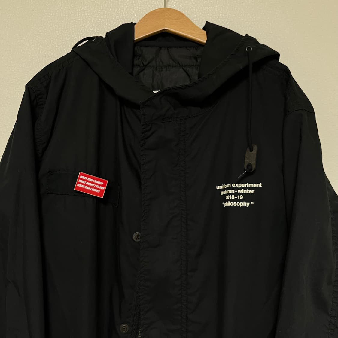 유니폼익스페리먼트 x 프라그먼트 피쉬테일파카 상품이미지1