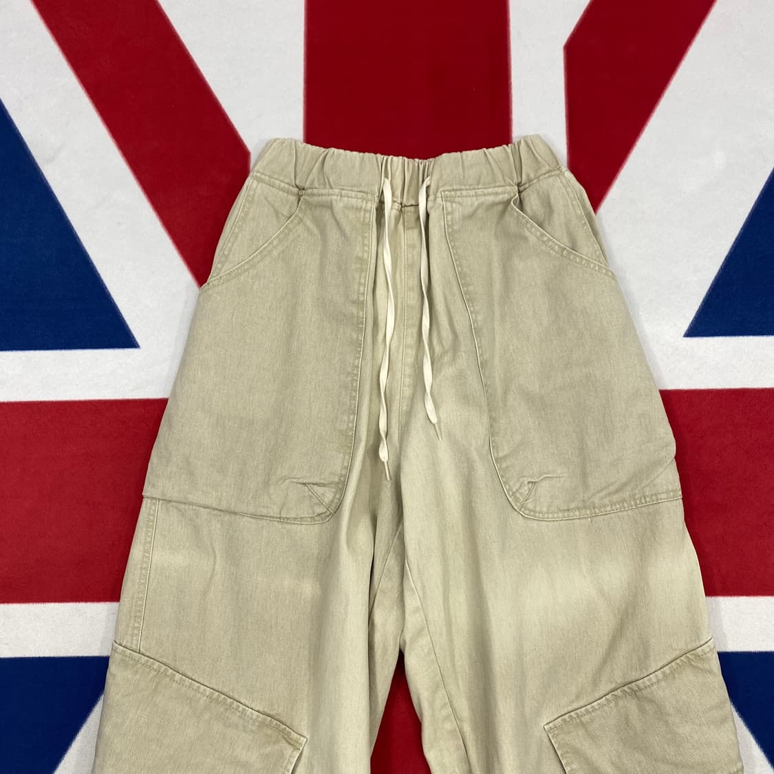 밴딩 와이드 카고팬츠 FREE  상품이미지2