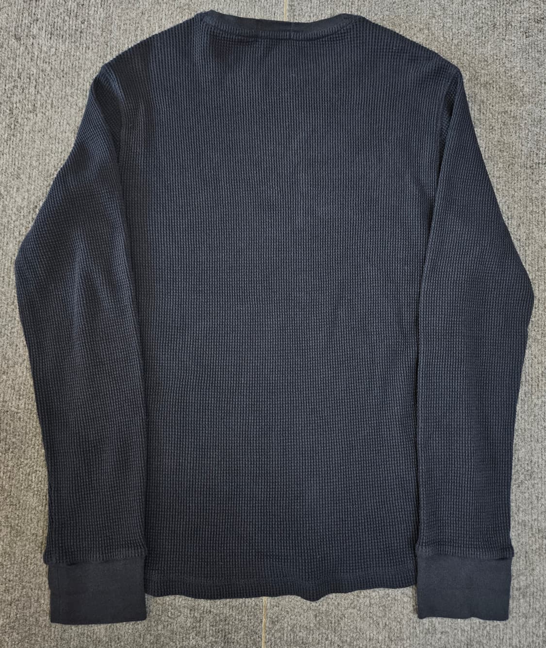 폴로 랄프로렌 네이비 와플셔츠 급처 상품이미지3