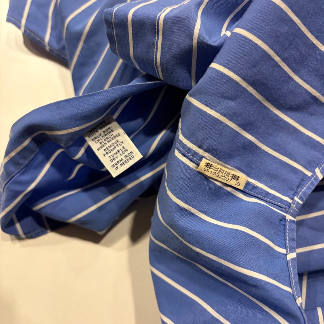 [3XB] 폴로 랄프로렌 빅사이즈 스트라이프 셔츠 블루 D190 상품이미지7