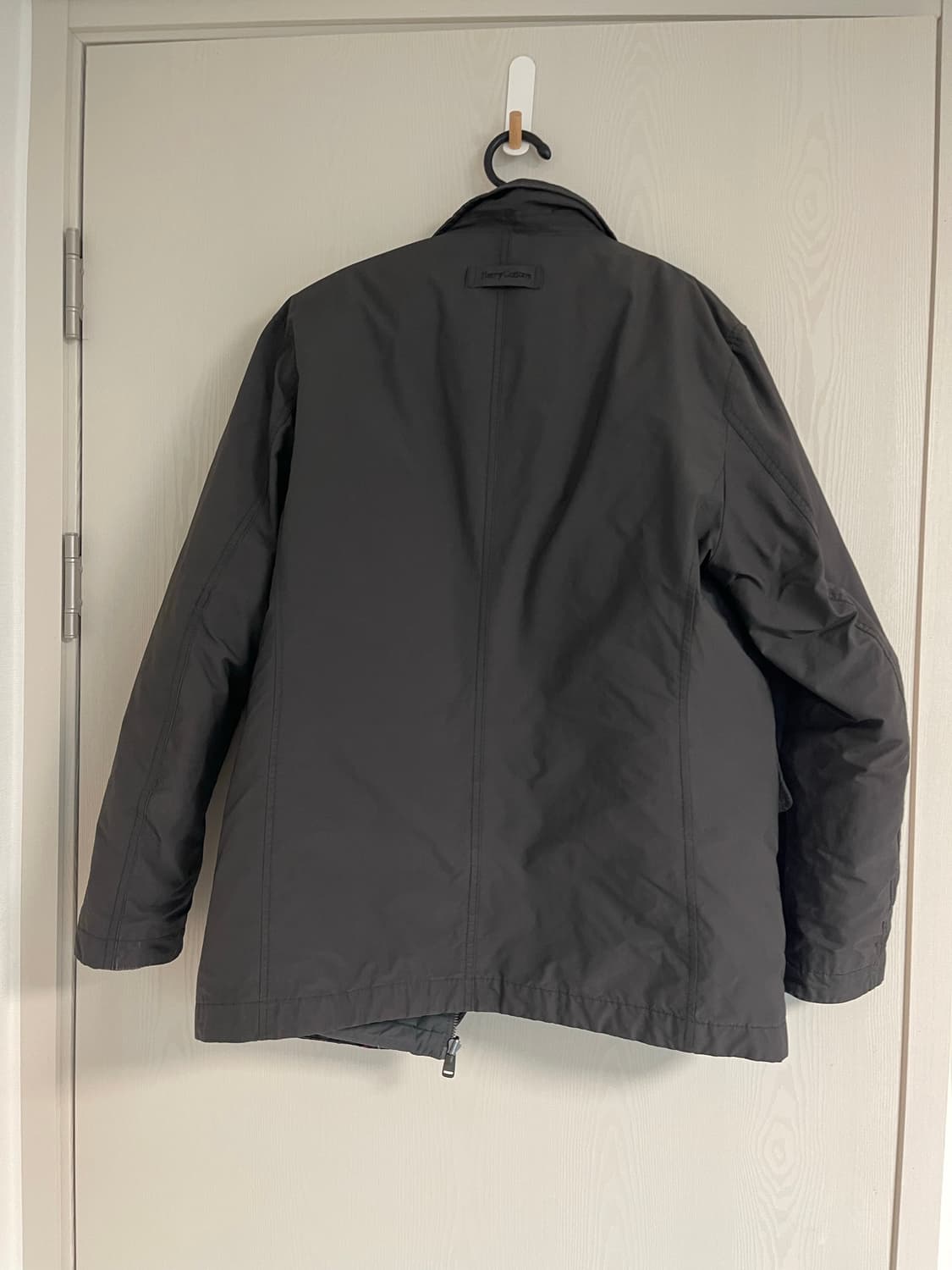 코오롱 헨리 코튼 2way자켓 차콜 100 상품이미지3