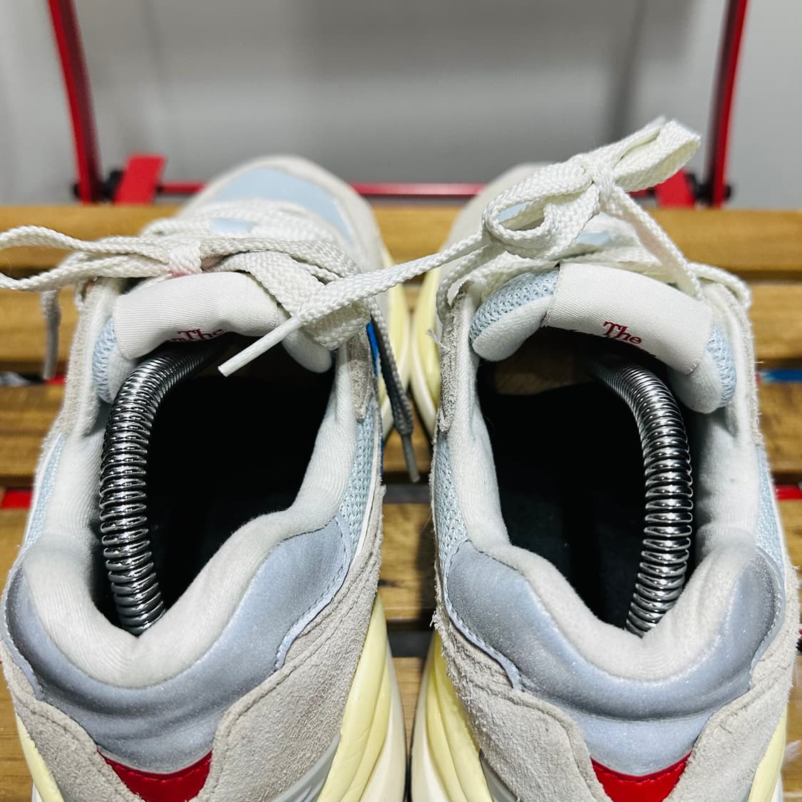 245) 뉴발란스 운동화 여성 여자 신발 57/40 스니커즈 블루 상품이미지5