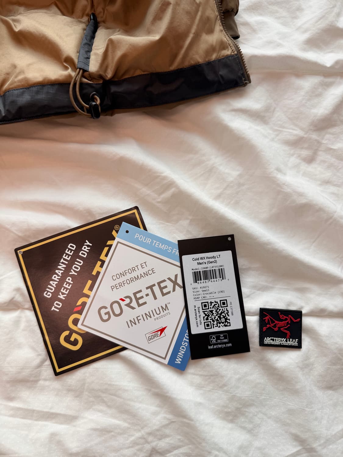 아크테릭스 리프콜드 WX 후디 LT 젠 2 크로커다일 상품이미지9