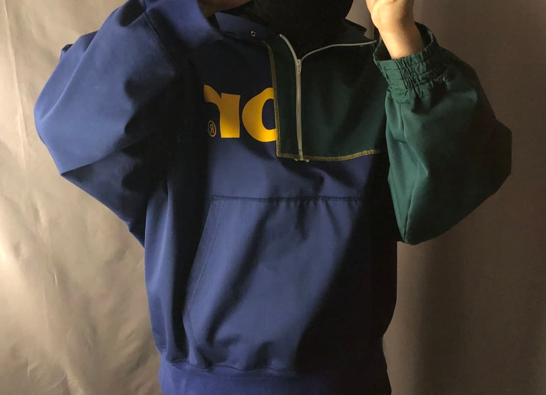 컬러 하프집업 도킹 후드 상품이미지9