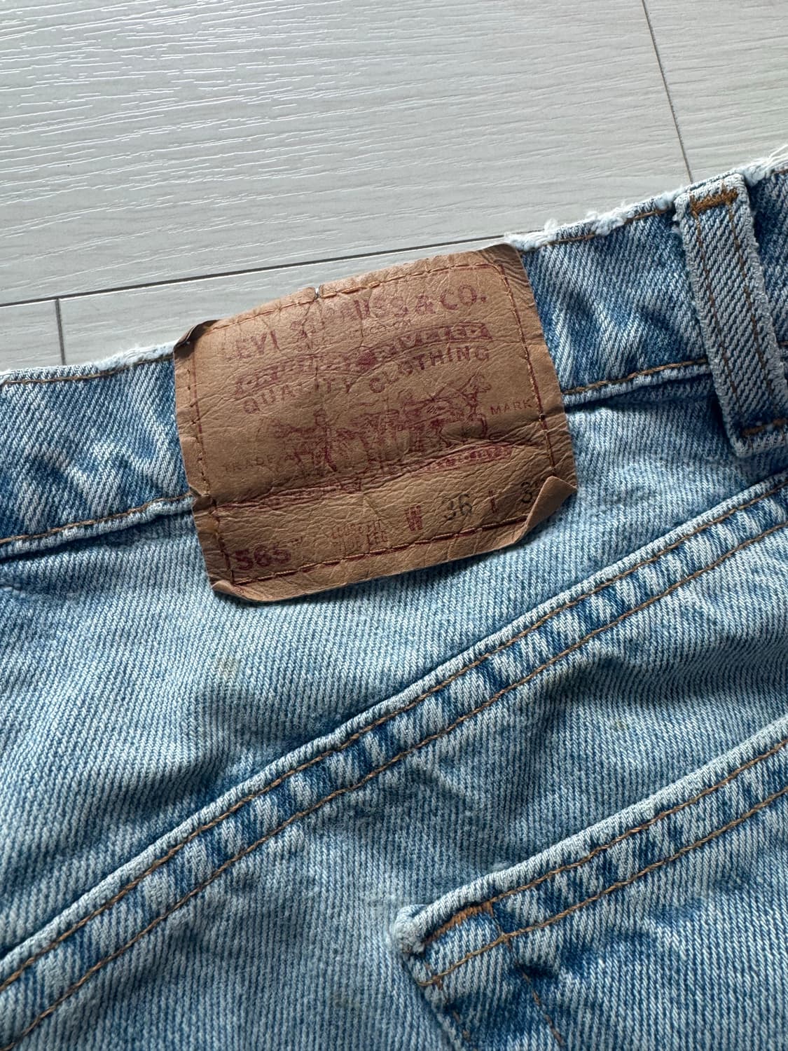 90s 리바이스 565 usa 상품이미지2