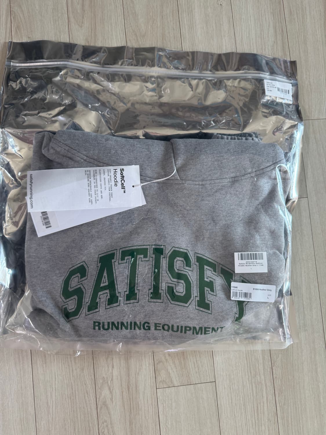 새티스파이 후드티 L 새상품 상품이미지7