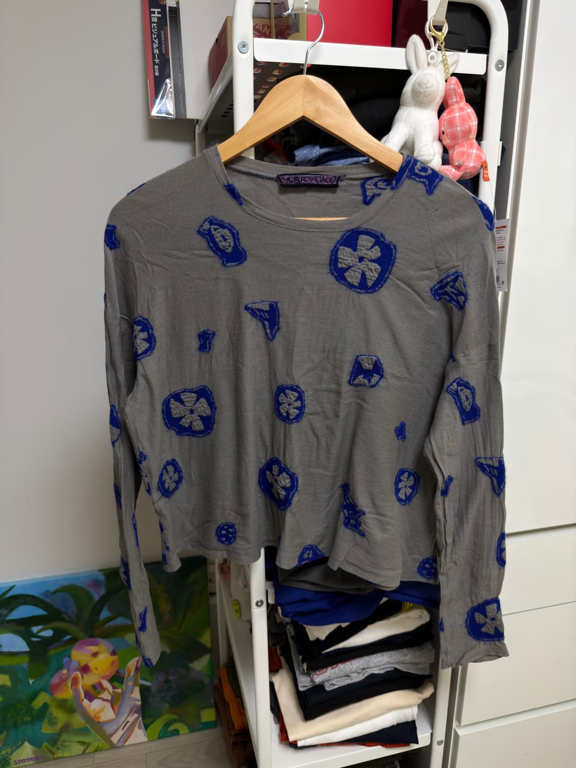 패턴 롱슬리브 상품이미지1