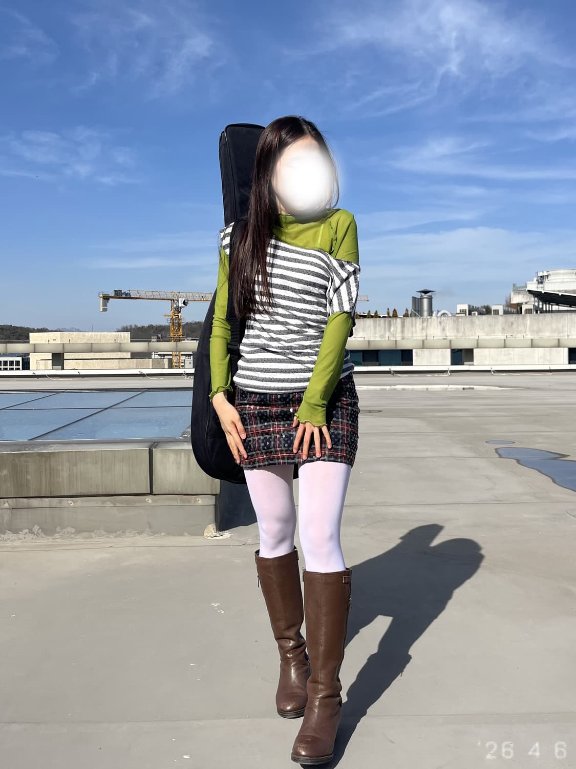 Sparkling Striped Tee 스파클링 스트라이프 티 상품이미지3