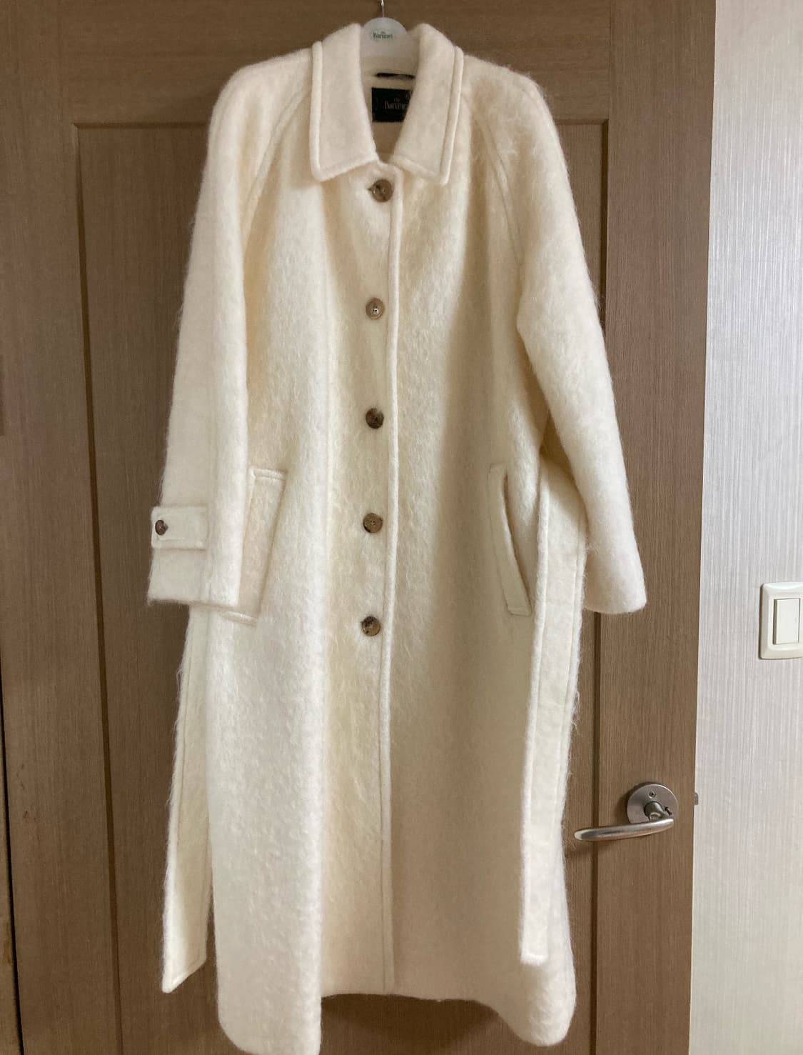 더바넷 스노우 발마칸 코트 Snow White Belted Balmaca 상품이미지5