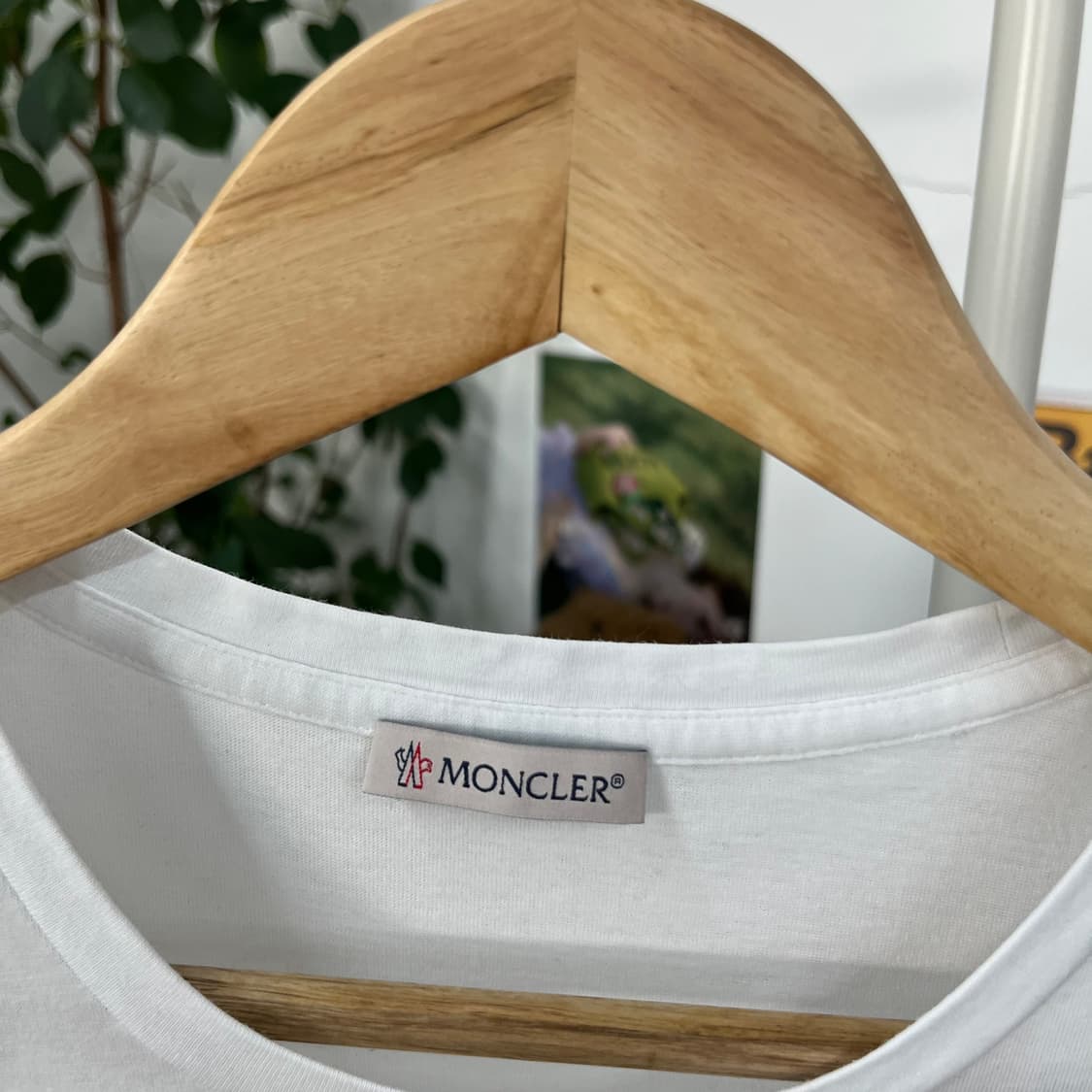 몽클레어 우먼 코튼 반팔 티셔츠 M 상품이미지4