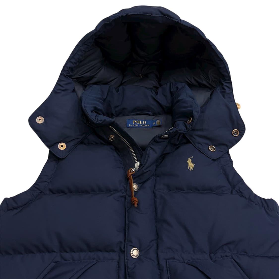 폴로 랄프로렌 여자 여성 우먼스 네이비 패딩 조끼 베스트 s 상품이미지3