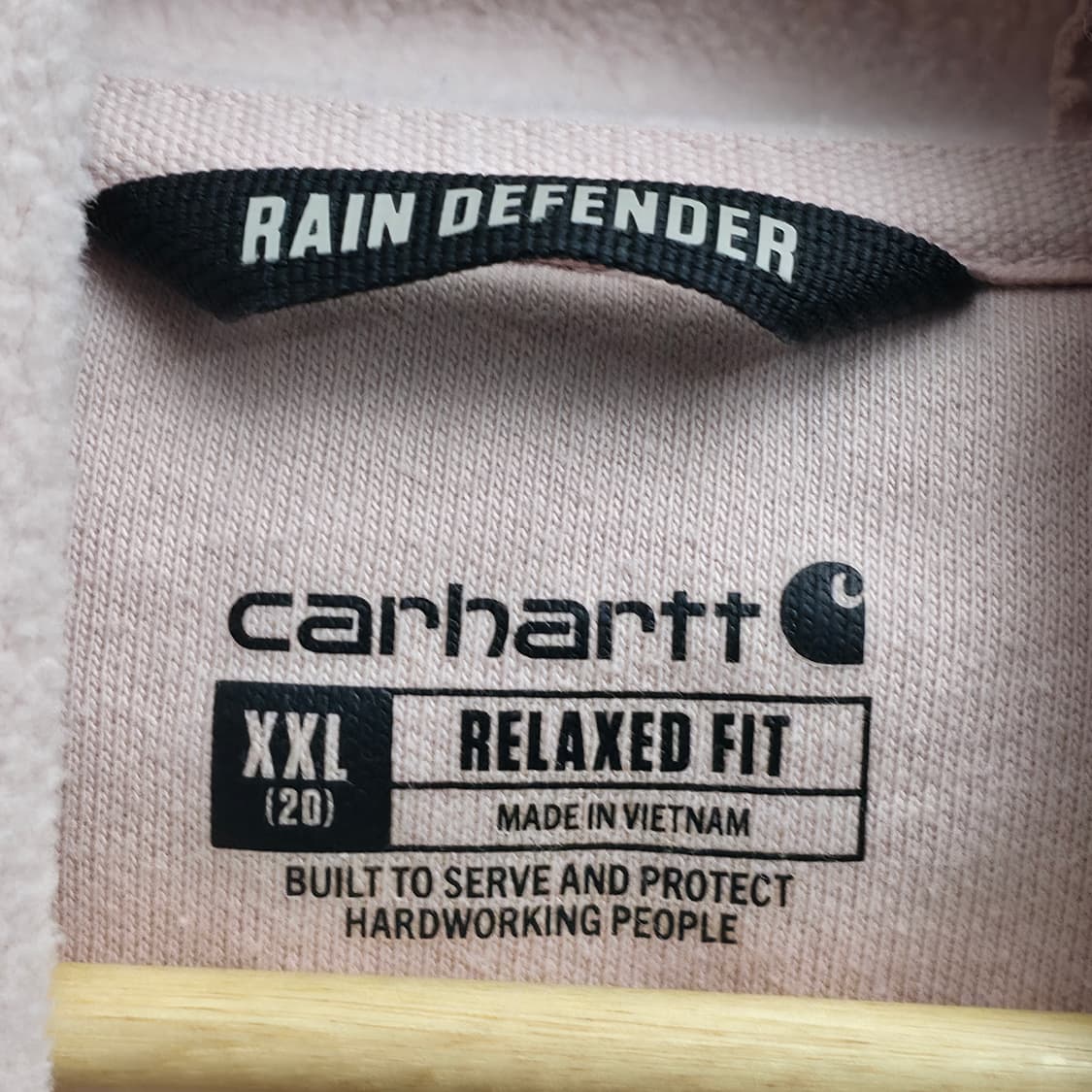 [XXL] 칼하트 레인디펜더 핑크 후드티 상품이미지5