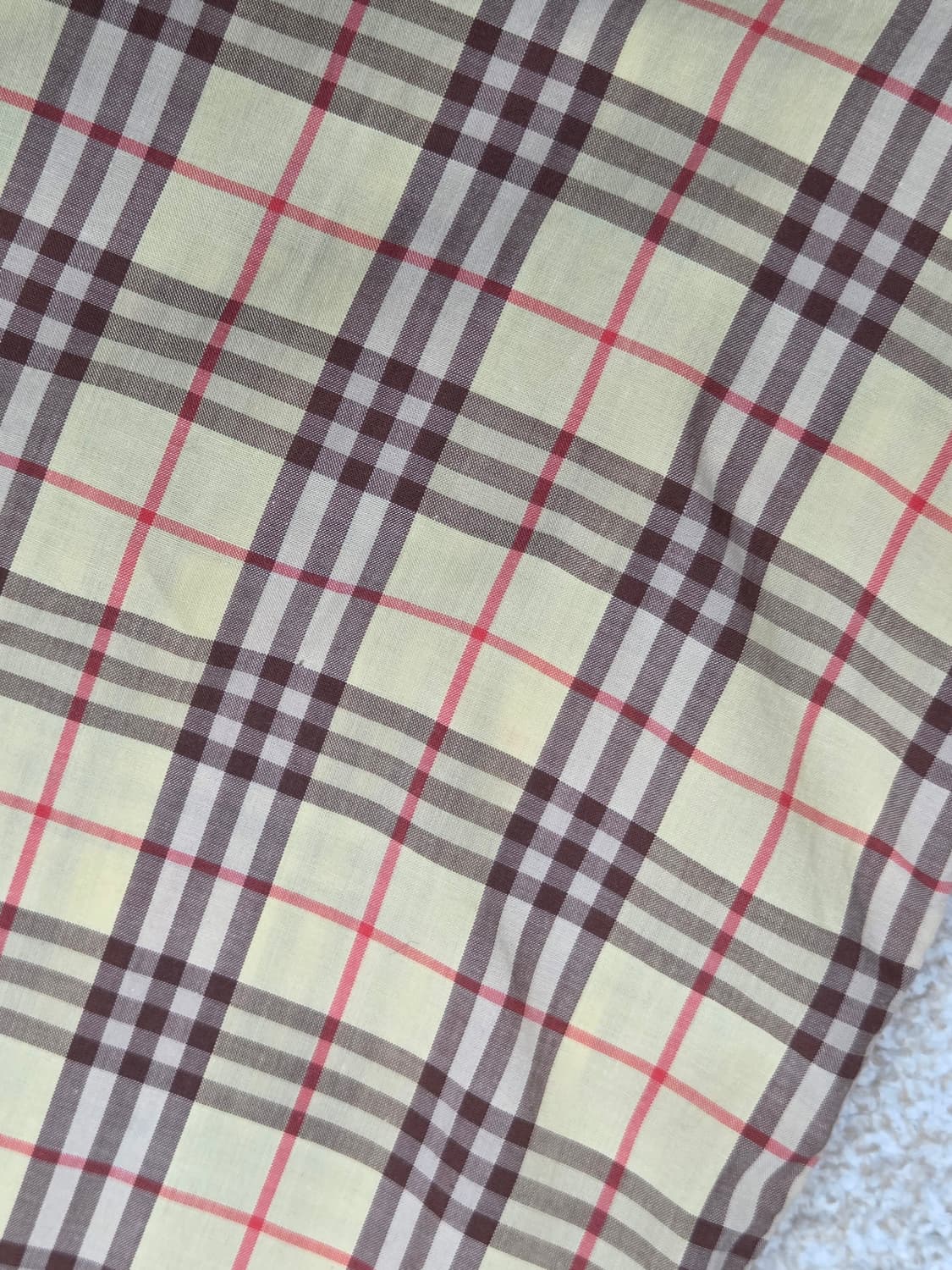 [버버리] 빈티지 노바체크 코튼 긴팔 셔츠 | S00112 상품이미지9