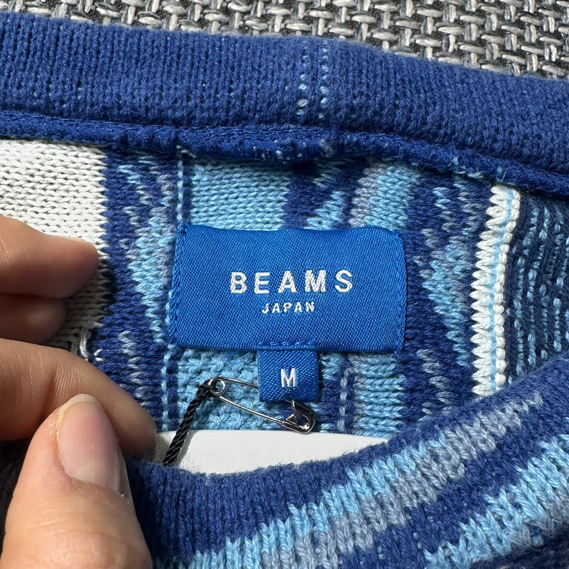 BEAMS x GIM 니트 (M) 상품이미지5