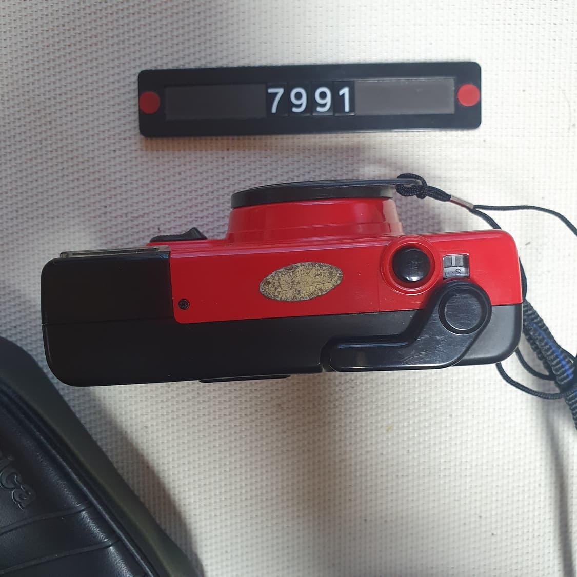 코니카 팝 레드 필름카메라 파우치포함 상품이미지2