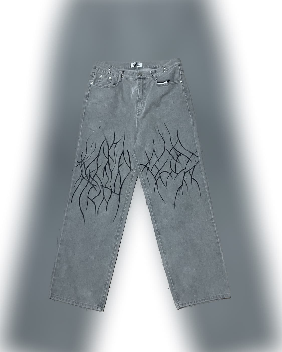 Devil custom gray pants 상품이미지1