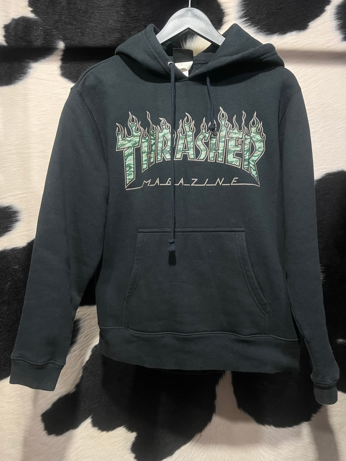 트래셔 프린팅 후드티 상품이미지2