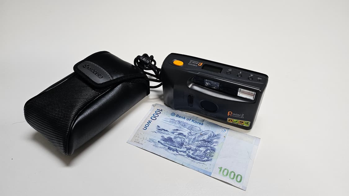 작례O 스냅 최강 교세라 p 미니 2 필름카메라 빈티지 필카 상품이미지1