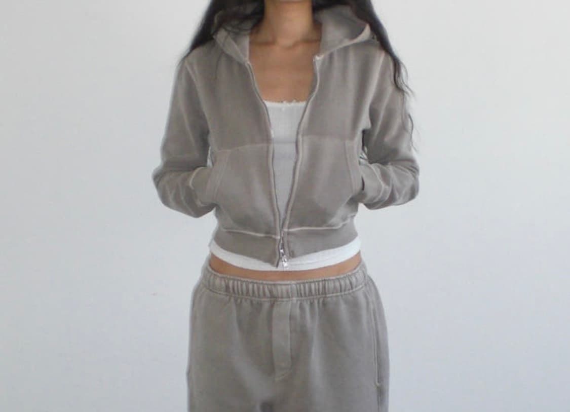 듄 피그먼트 후드집업 상품이미지1