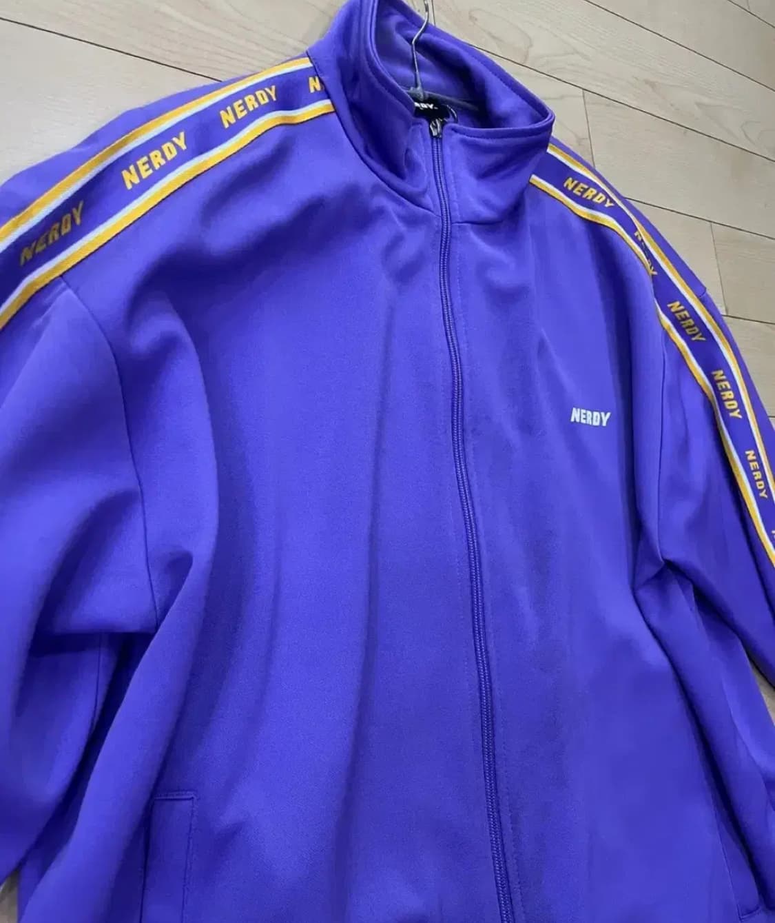 널디 퍼플 져지 트랙탑 상품이미지3