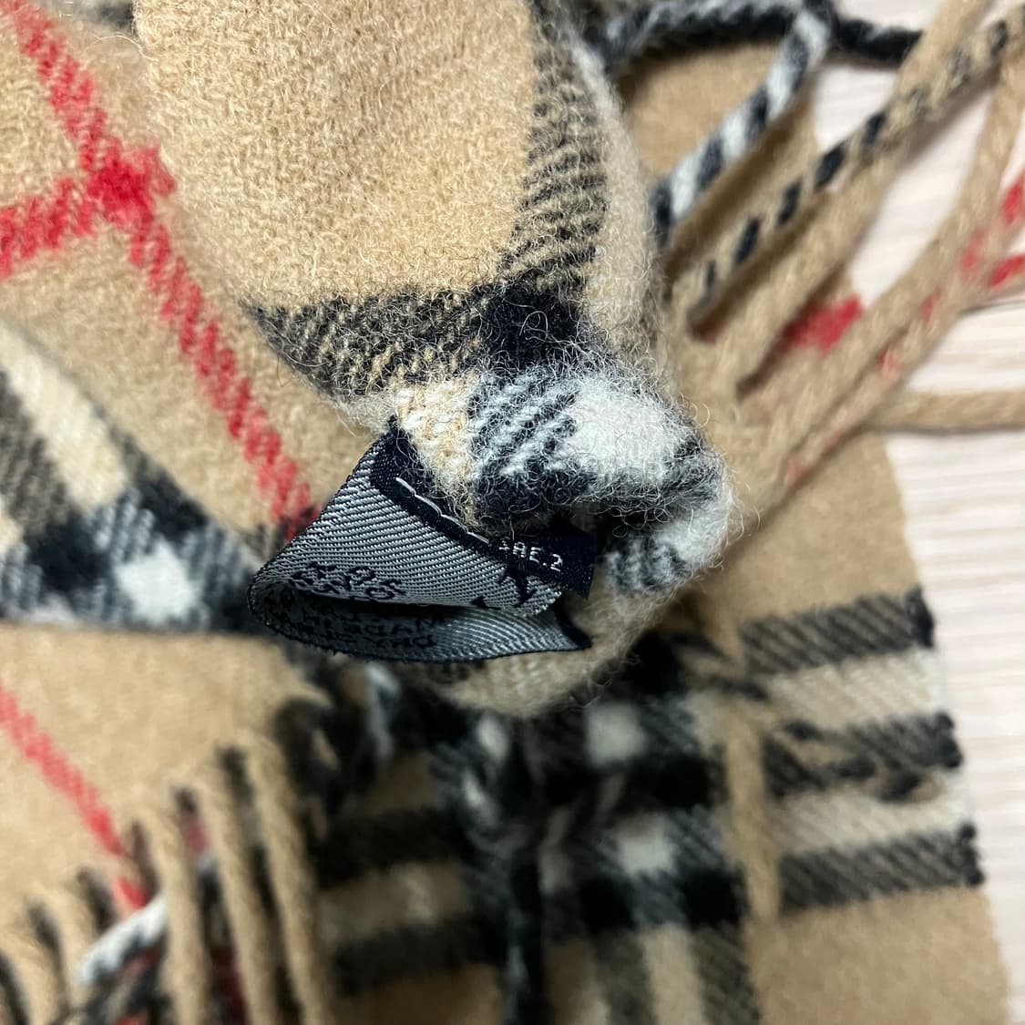 [정품] 버버리 베이지 노바체크 램스울 머플러 (burberry) 상품이미지6