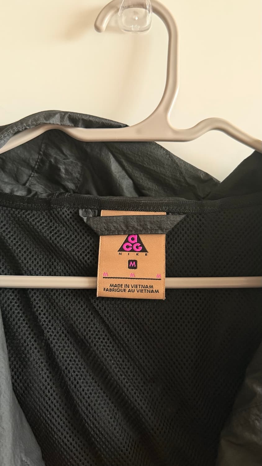 나이키 ACG 아노락 후드 자켓 블랙 상품이미지3