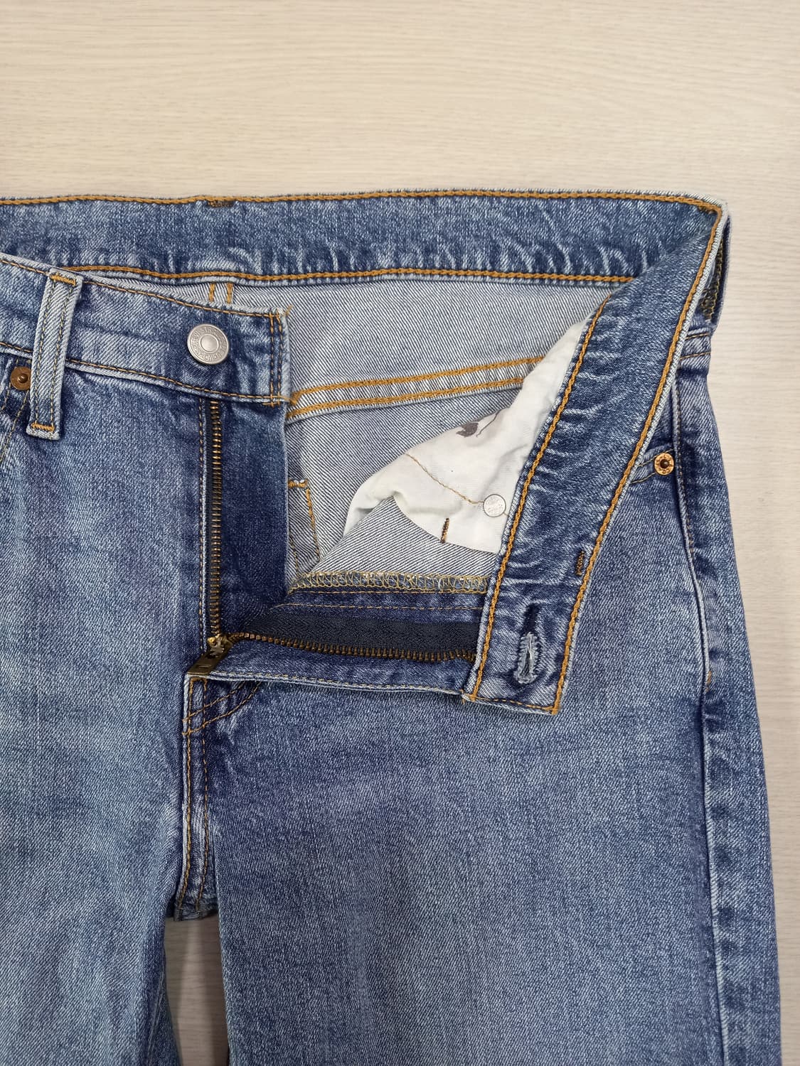 30 리바이스514 워싱 스판 일자진 30-149 상품이미지7