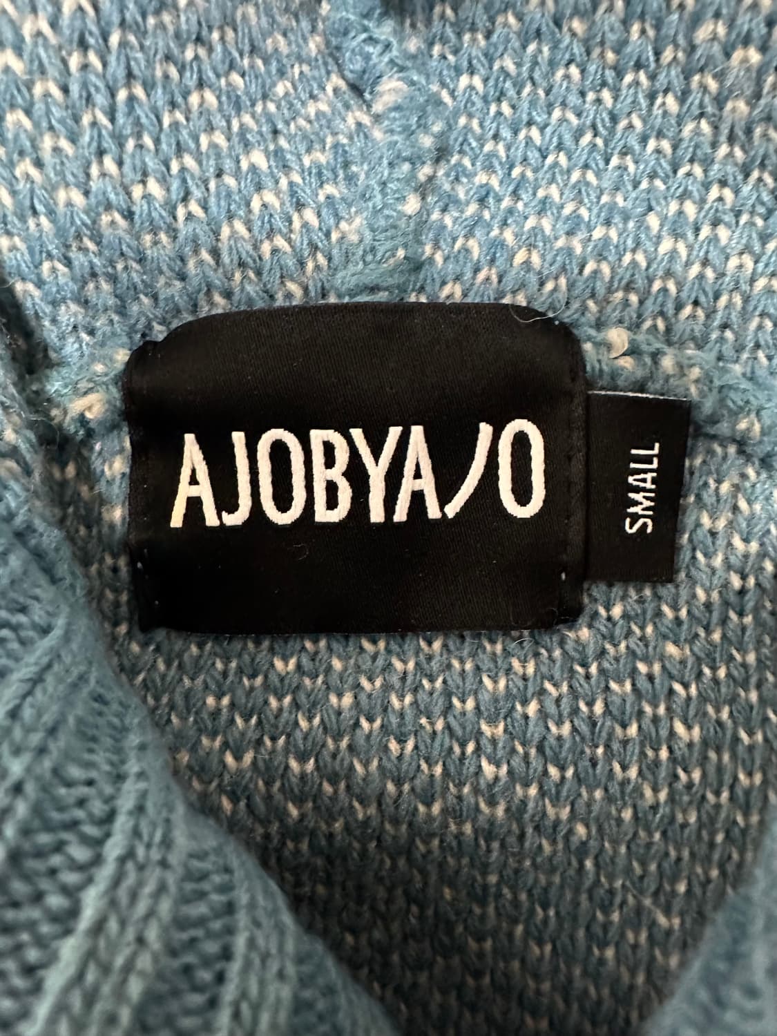 아조바이아조 니트 후드티 상품이미지5