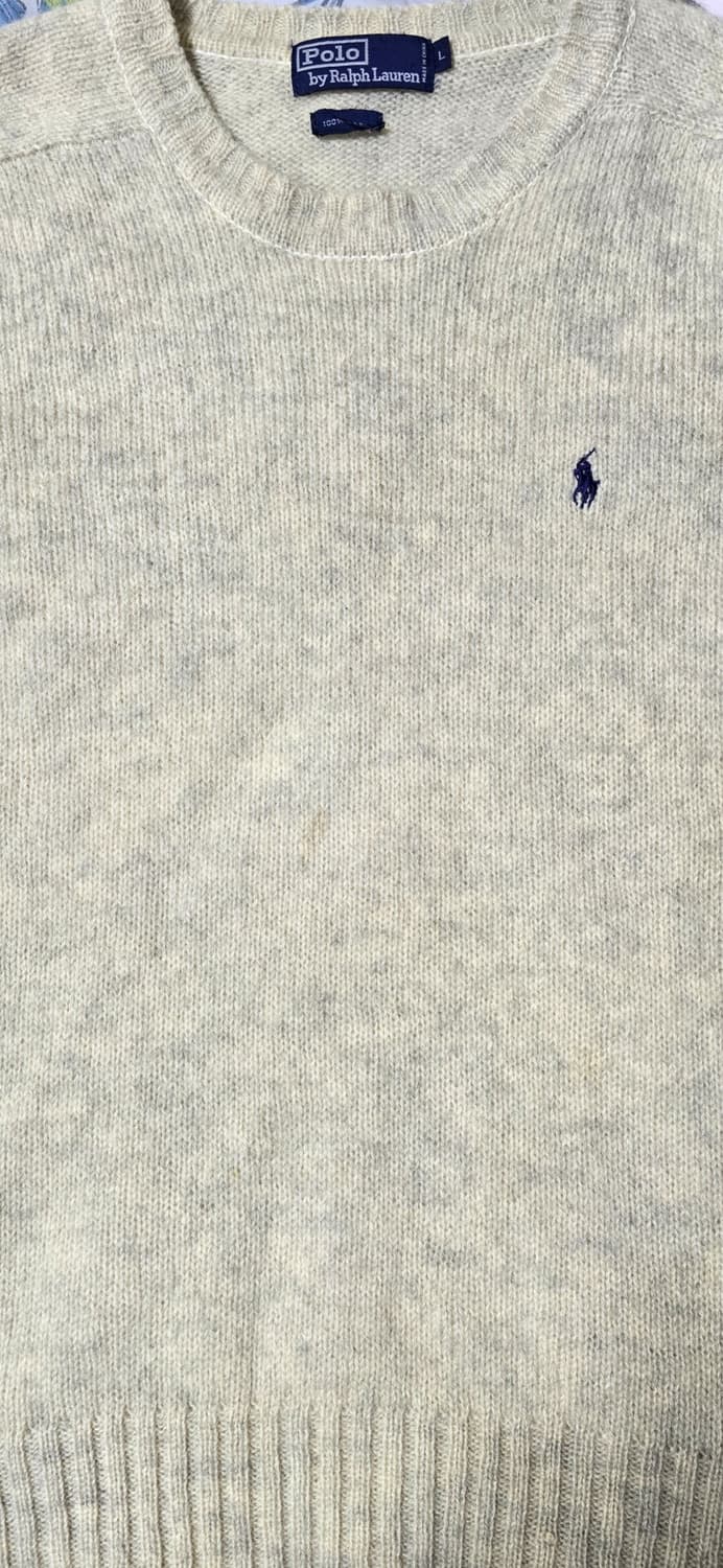 폴로 랄프로렌 남성 울 니트 L 상품이미지4