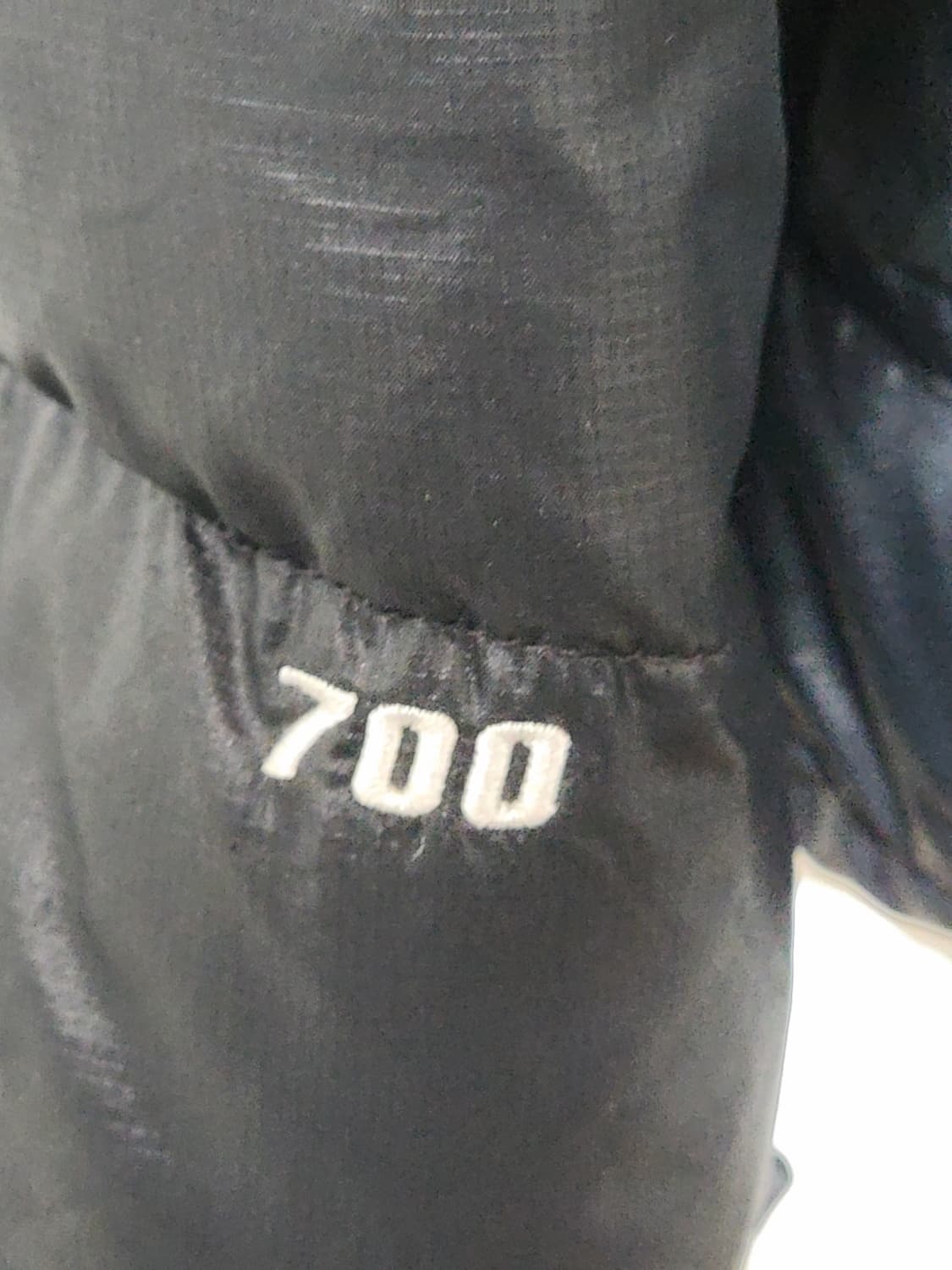 (L) 노스페이스 눕시패딩 점퍼 블랙 거위털 700 구스다운 자켓  상품이미지5