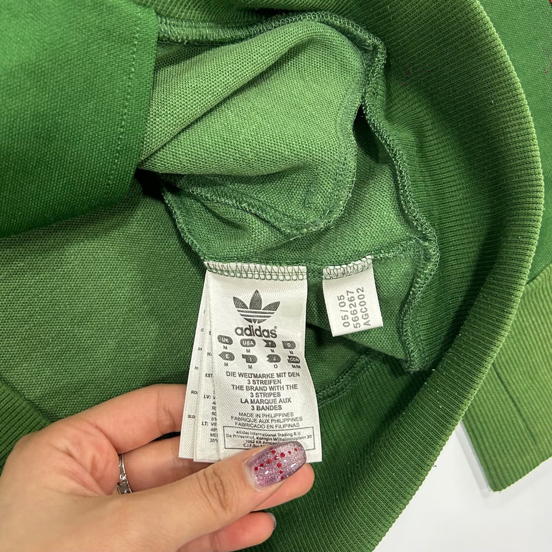 Adidas 아디다스 90‘s 멕시코 딥그린 져지 상품이미지8