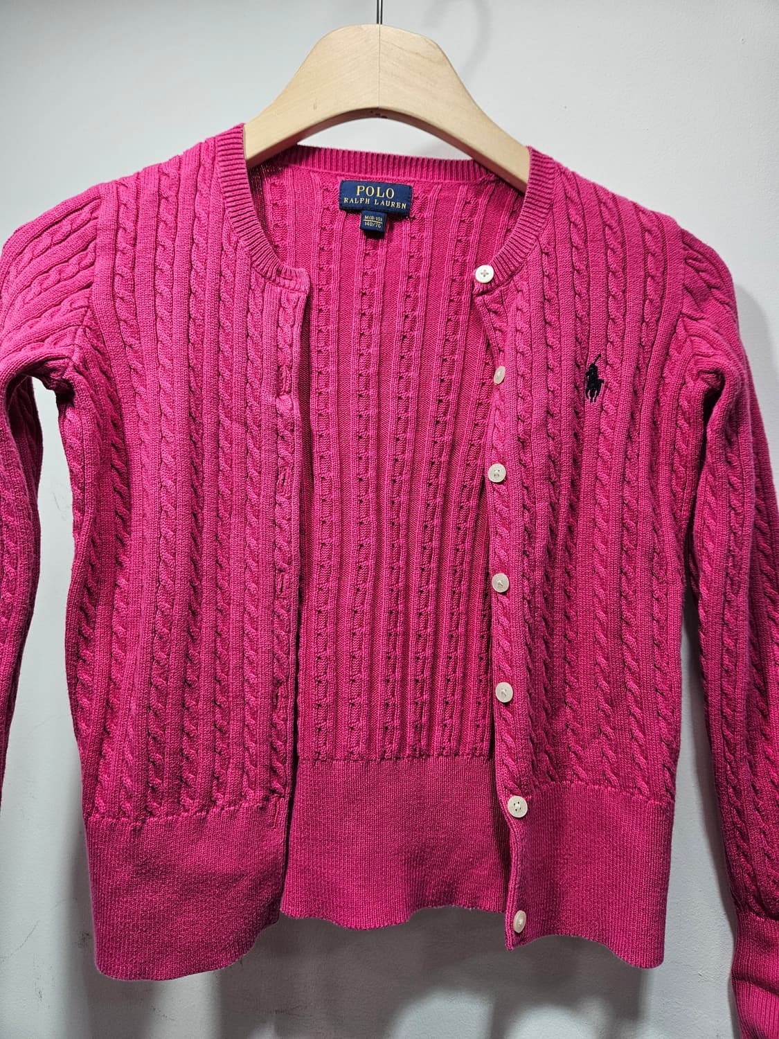 폴로랄프로렌 키즈 여아 케이트 니트 가디건  상품이미지5