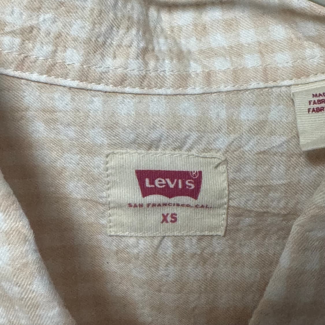 Levis women puff shirt 상품이미지3