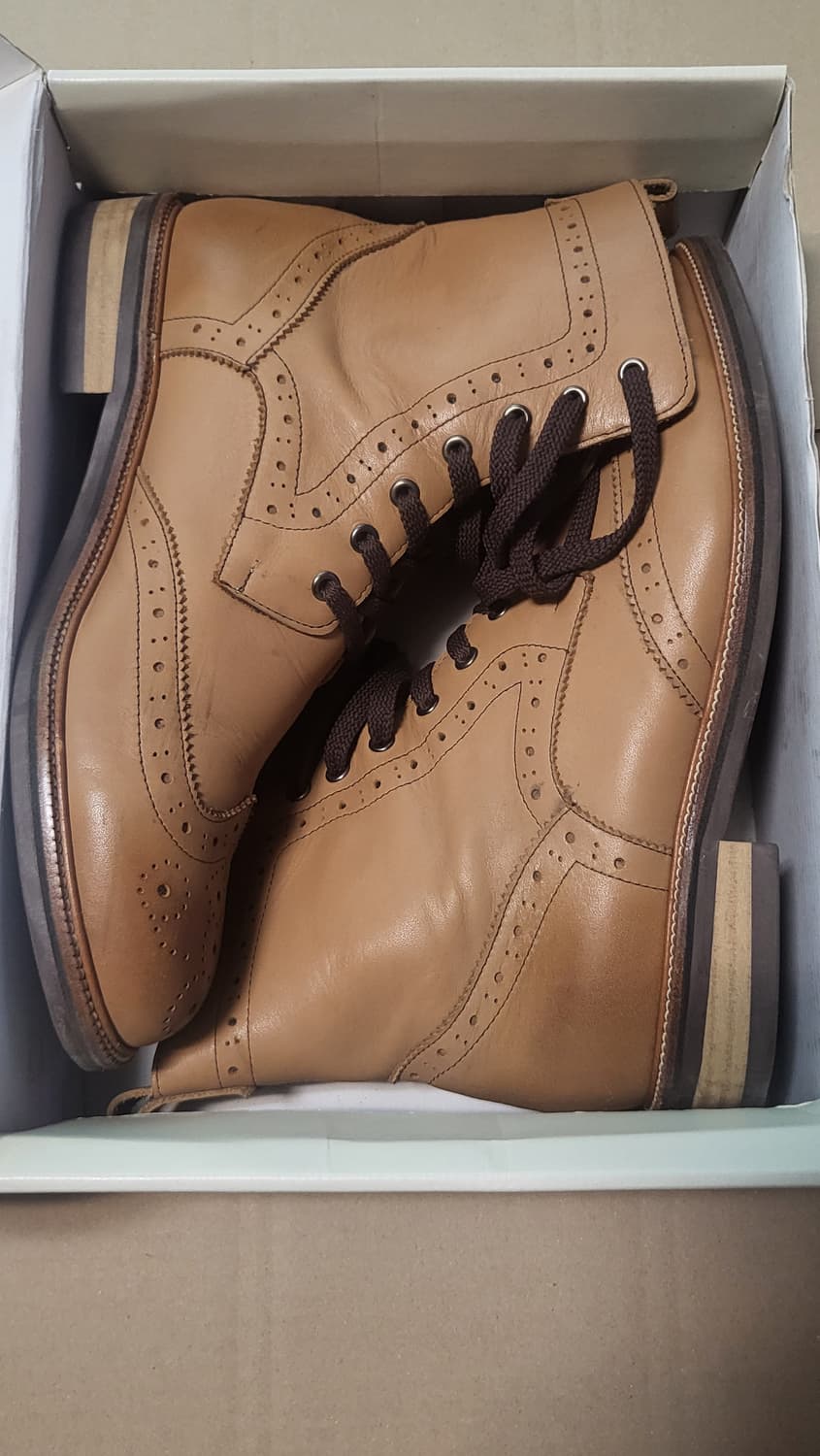 로맨틱무브 남성 윙팁 부츠(사이즈 260mm) 상품이미지7