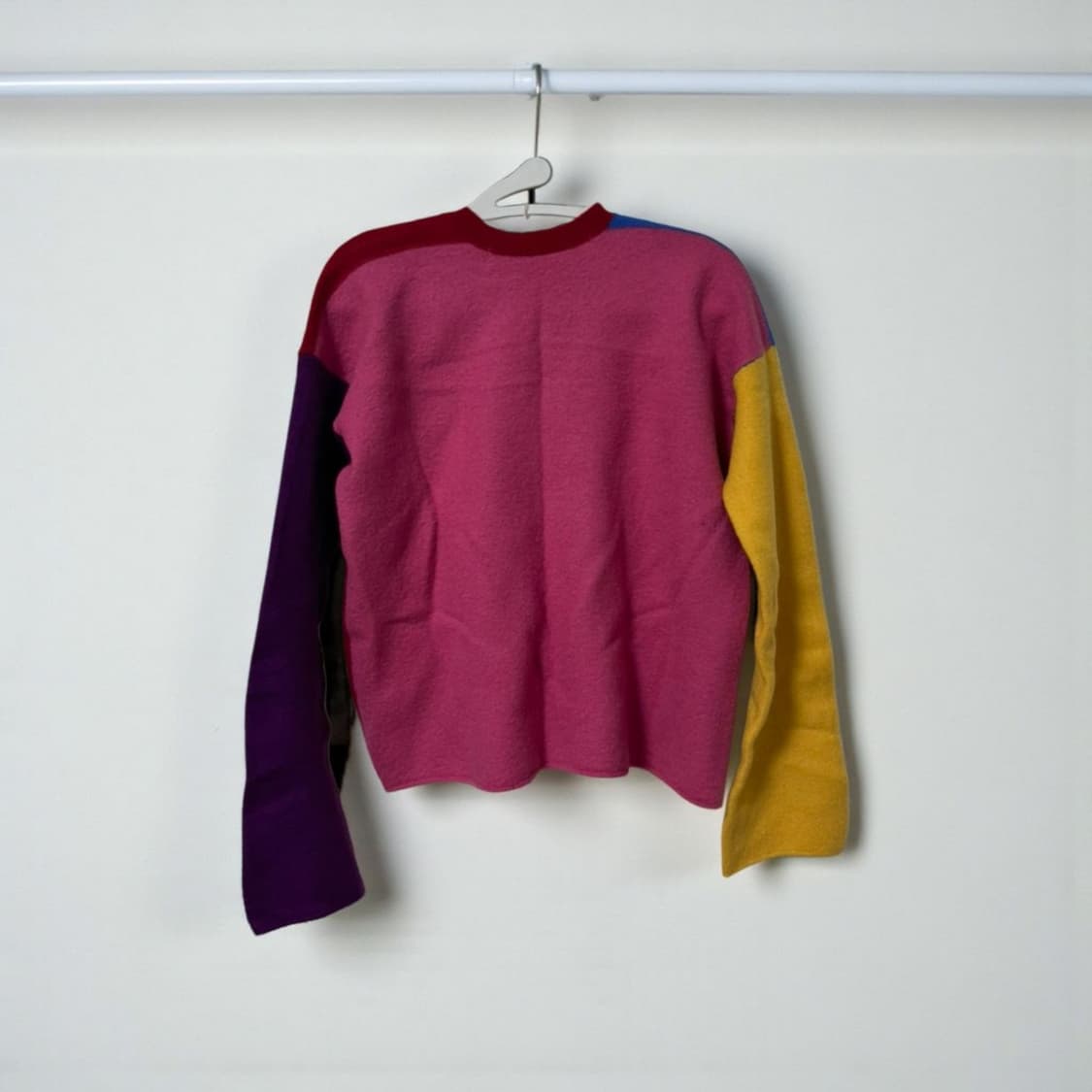 새상품 꼼데가르송 컬러블록 가디건 소희착용 동일 상품이미지2