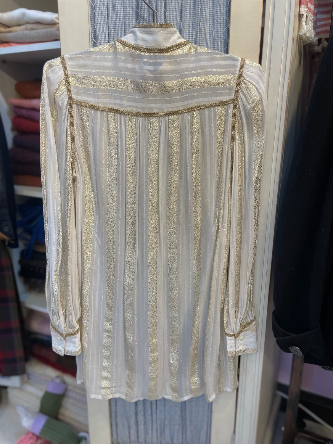 골든 루렉스 블라우스 상품이미지2