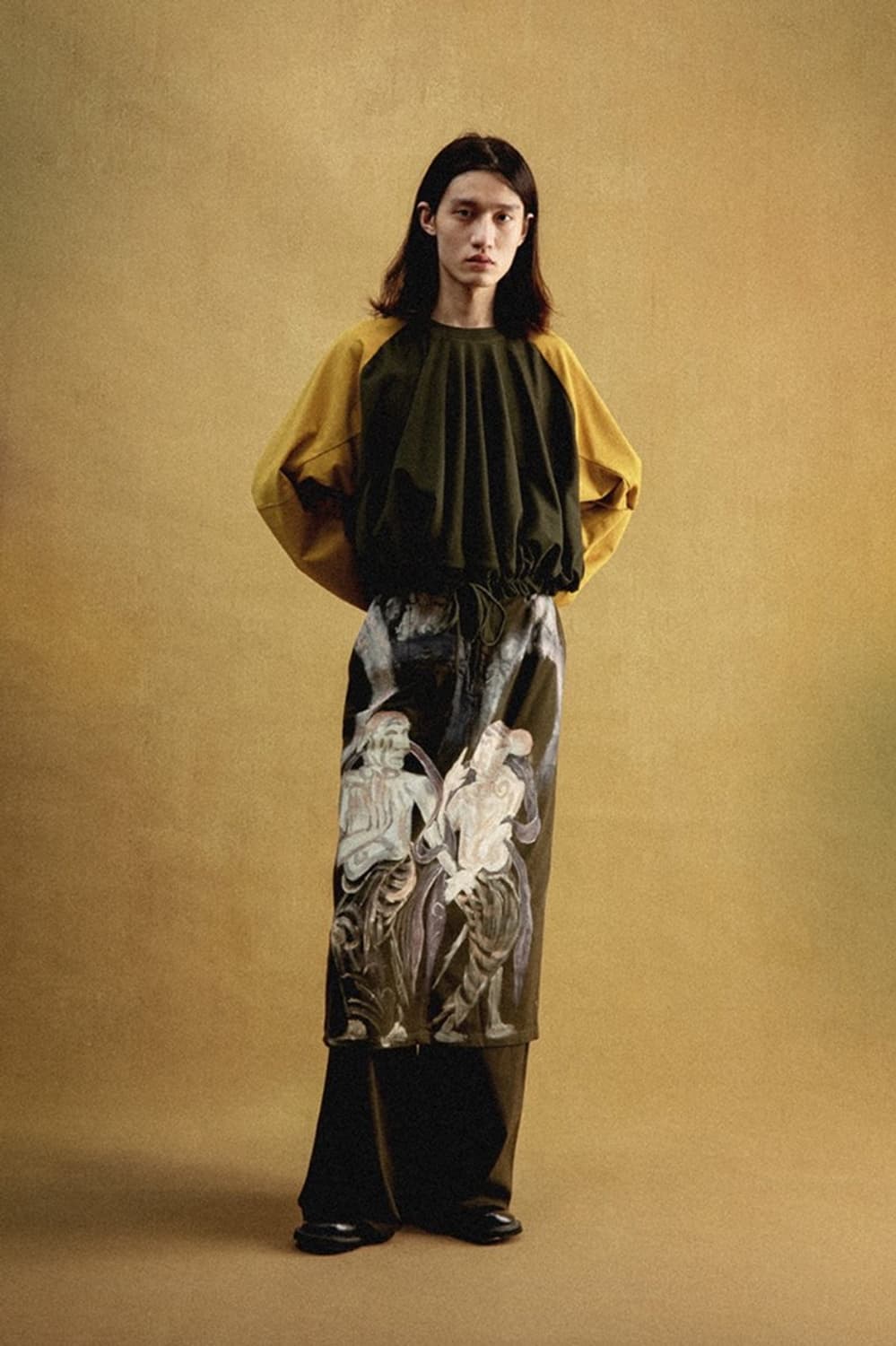 CONP 페인티드 스커트 팬츠 상품이미지1