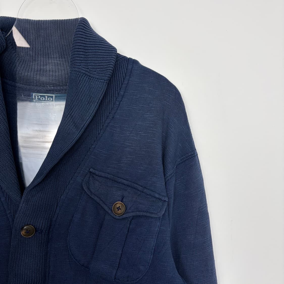 폴로 랄프로렌 숄 카라 가디건 집업 자켓 상품이미지4