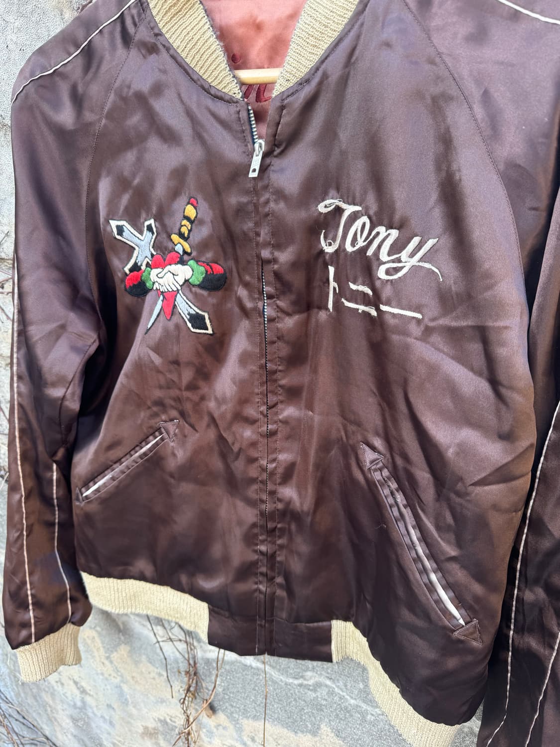 테일러 토요 60s usmc 복각 수베니어 자켓 빈티지 스카쟌 상품이미지4