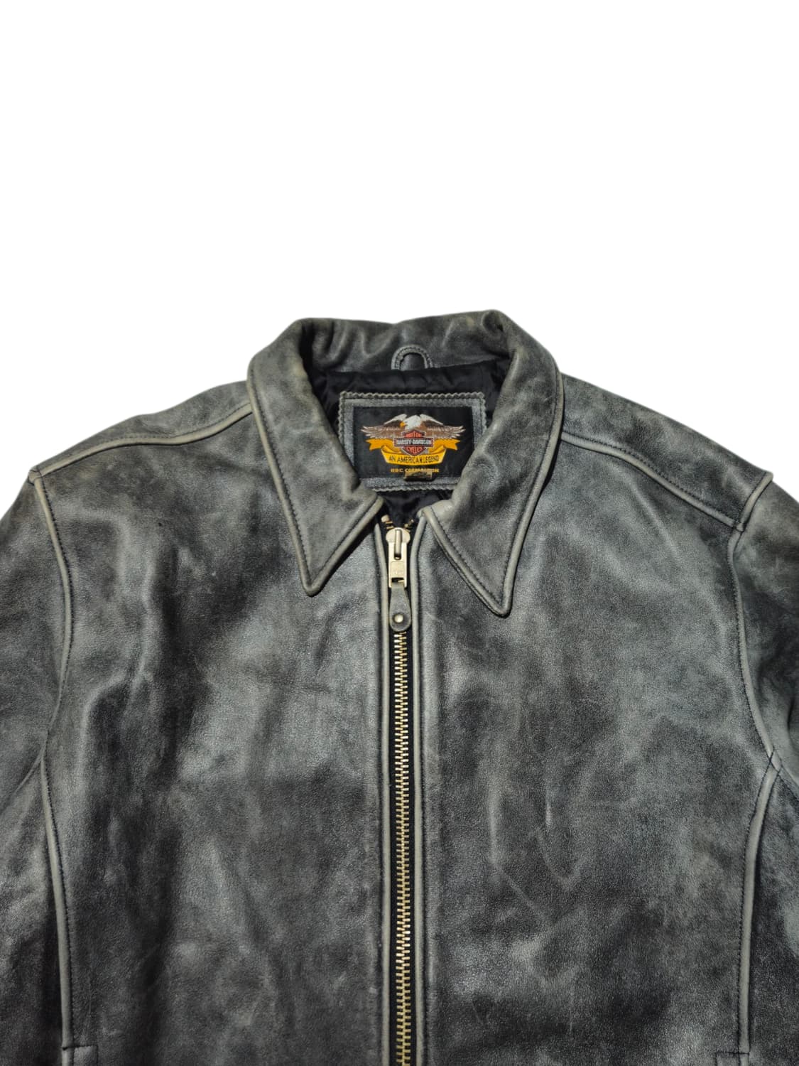 할리데이비슨 싱글 라이더 가죽자켓 빈티지 L 105 상품이미지2