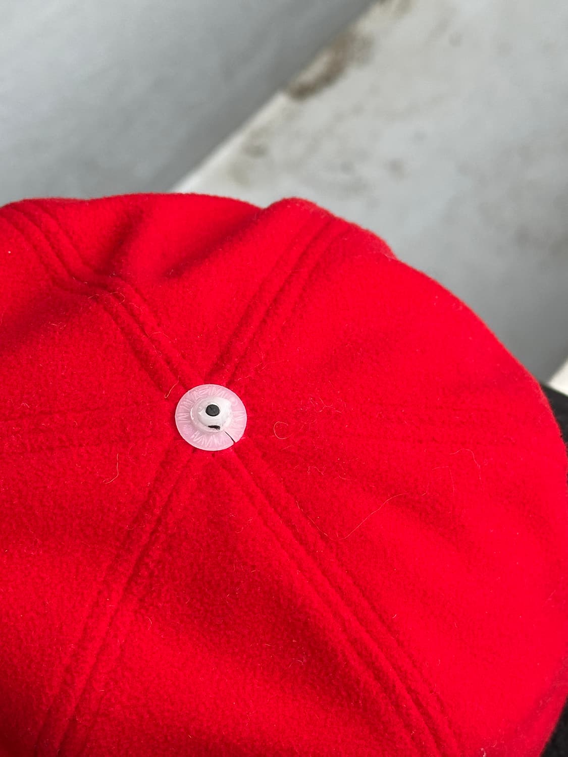 [M] 블랙야크 로고 플리스 볼캡 모자 트루퍼 디테일 상품이미지7