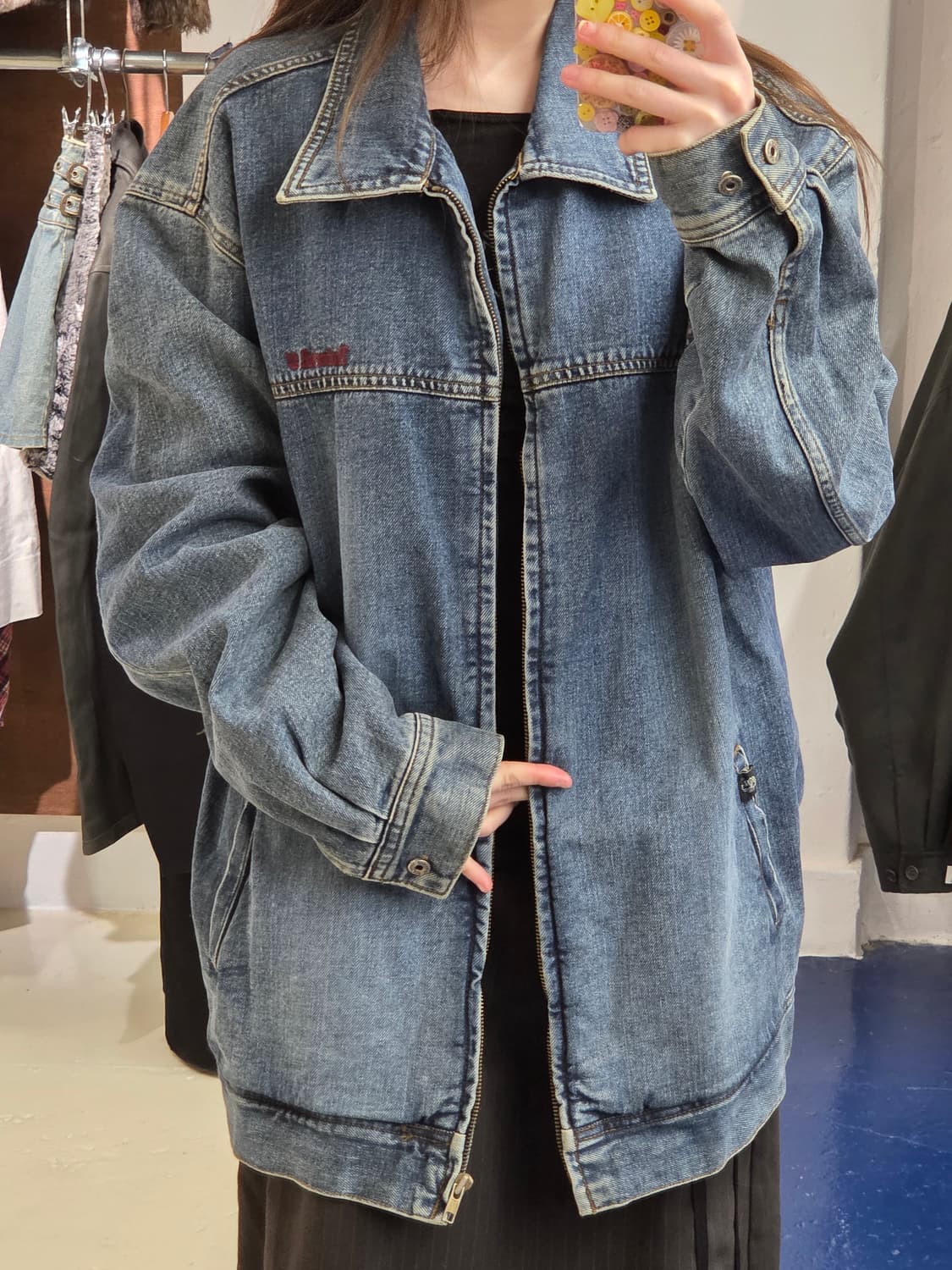 2000s Timberland 팀버랜드 데님 자켓 상품이미지2