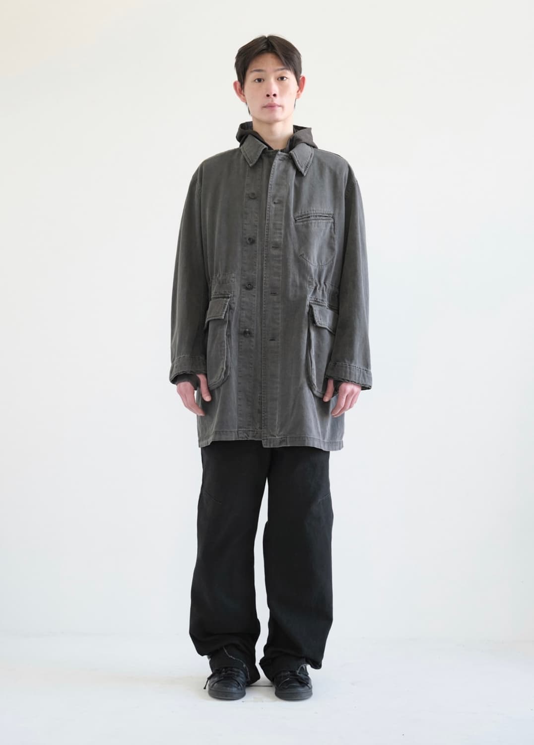 해칭룸 Mil Coat Grey 밀코트 상품이미지3